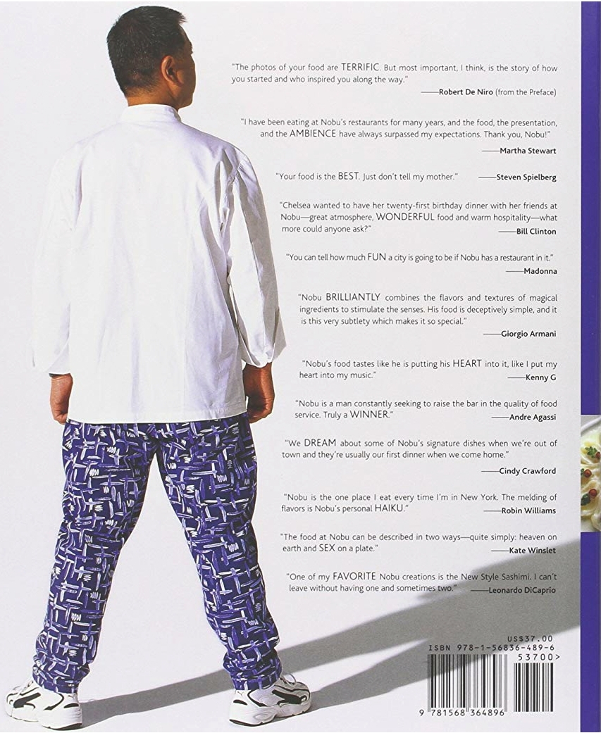 Nobu: The Cookbook : Nobuyuki Matsuhisa : Author / Robert De Niro : Preface / Martha Stewart : Foreword