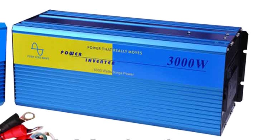 9.อินเวอร์เตอร์ 12v-24v 3000w NC (NC-3000-S) PURE SINE WAVE