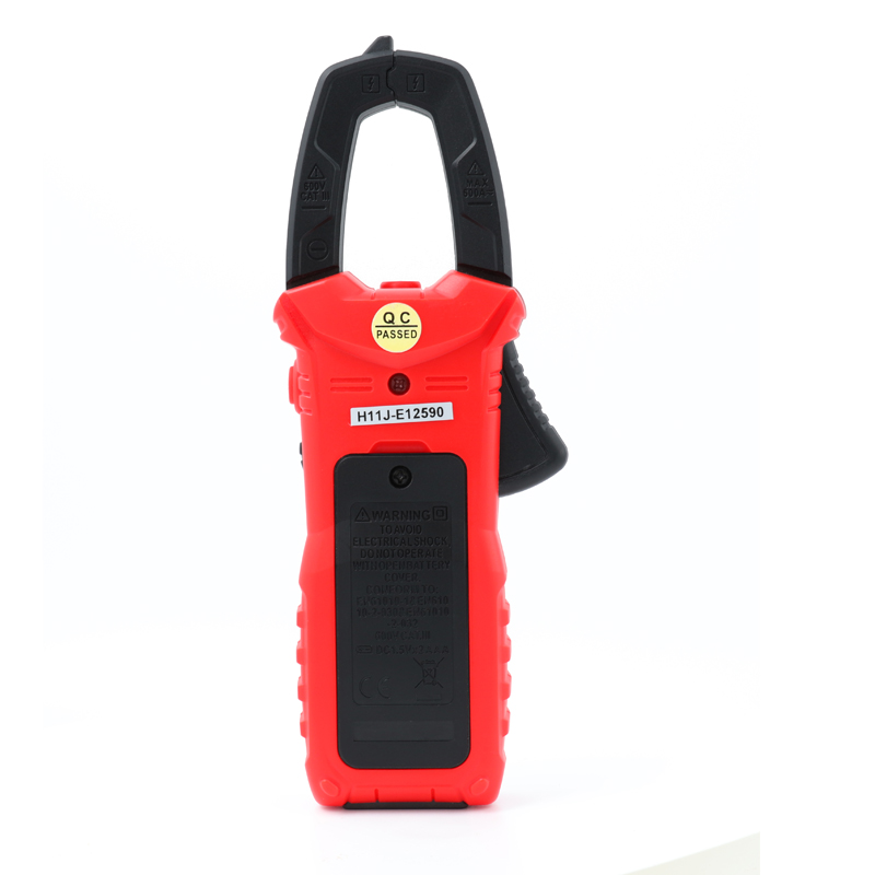 HT206D Digital Clamp Meter AC Current Voltage Resistance Continuity Measuring Tester