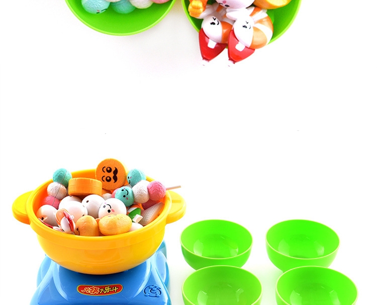 ของเล่นเด็กเกมส์หม้อสุกี้ แข่งกันคีบอาหารในหม้อเหมาะสำหรับครอบครัว,เล่นในงานปาร์ตี้