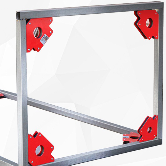 แม่เหล็กจับฉาก ตัวจับเข้ามุม ขนาด 3นิ้ว/4นิ้ว/5นิ้ว สำหรับงานเชื่อมโลหะเมื่อต้องการเข้ามุมฉาก