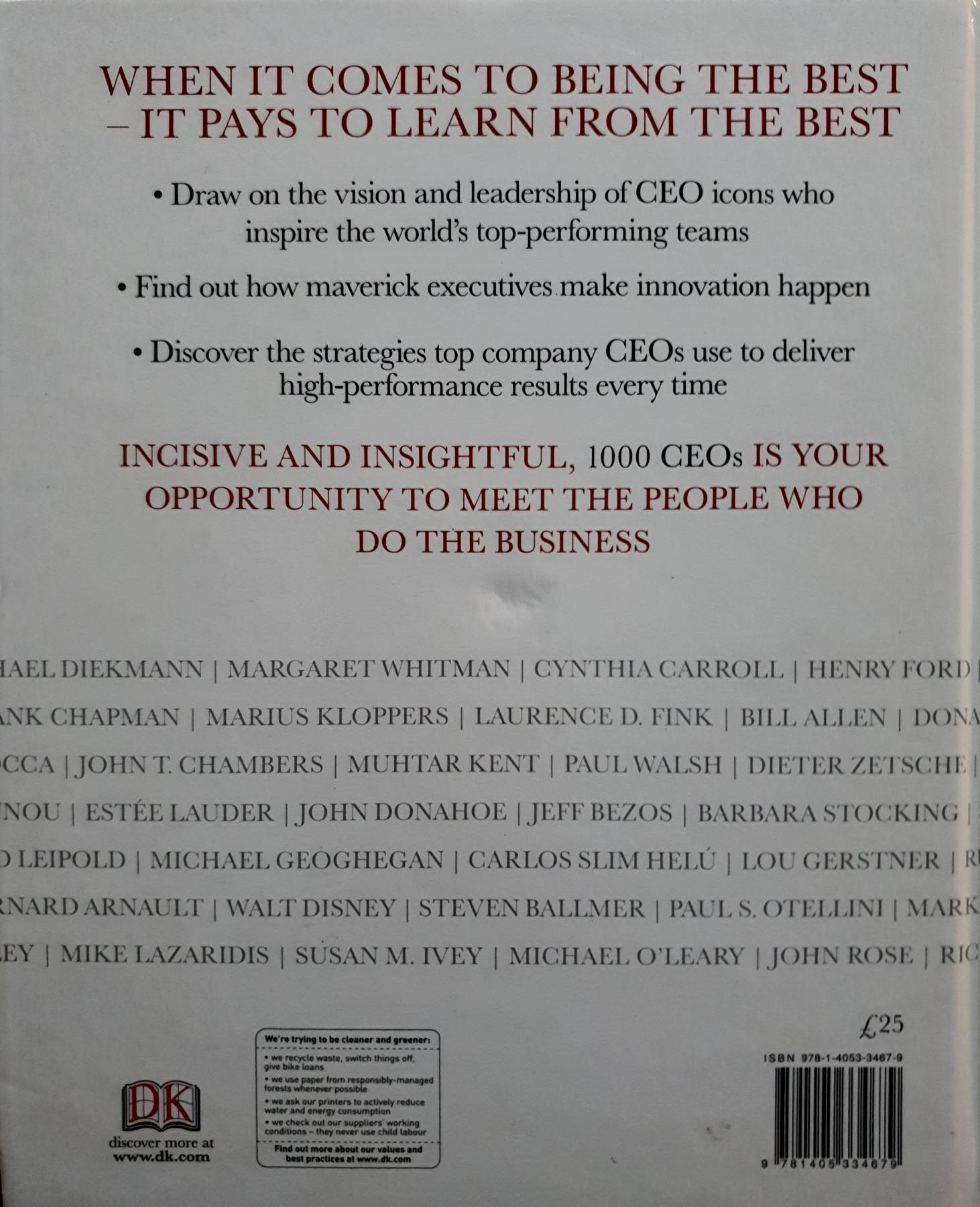 1000 CEOs : DK Publishing