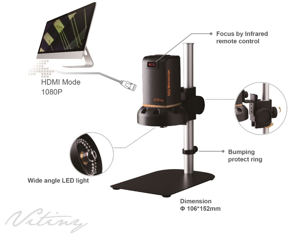ViTiny UM08 Digital Microscope Auto Focus