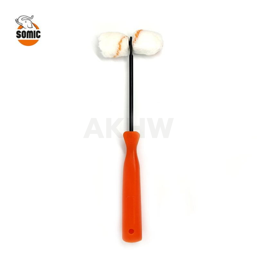 ลูกกลิ้งทาสี 1.5 นิ้ว ทรงกลม โซมิค SOMIC ใช้ได้ทั้งสีน้ำและสีน้ำมัน [สินค้าสั่งโรงงาน ขายยกลัง] (ราคาไม่รวมแวท)