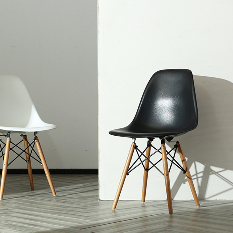 เก้าอี้โมเดิร์น เก้าอี้พลาสติก เก้าอี้กินข้าว เก้าอี้สไตล์โมเดิร์น เก้าอี้ร้านกาแฟ modern chair เก้าอี้มีพนักพิง เก้าอี้พิงหลัง รุ่น HC-036