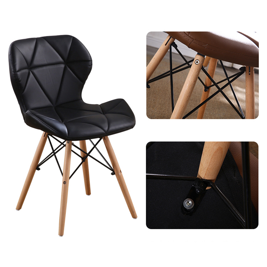 เก้าอี้โมเดิร์น เก้าอี้กินข้าว เก้าอี้สไตล์โมเดิร์น เก้าอี้ร้านกาแฟ เก้าอี้ทานอาหาร modern chair เก้าอี้มีพนักพิง เก้าอี้พิงหลัง รุ่น HC-035