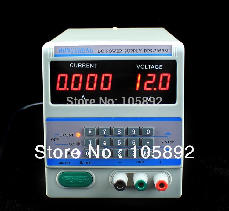 Dc power supply DPS-305BM +พร้อมหัวต่อ 15 ชี้น