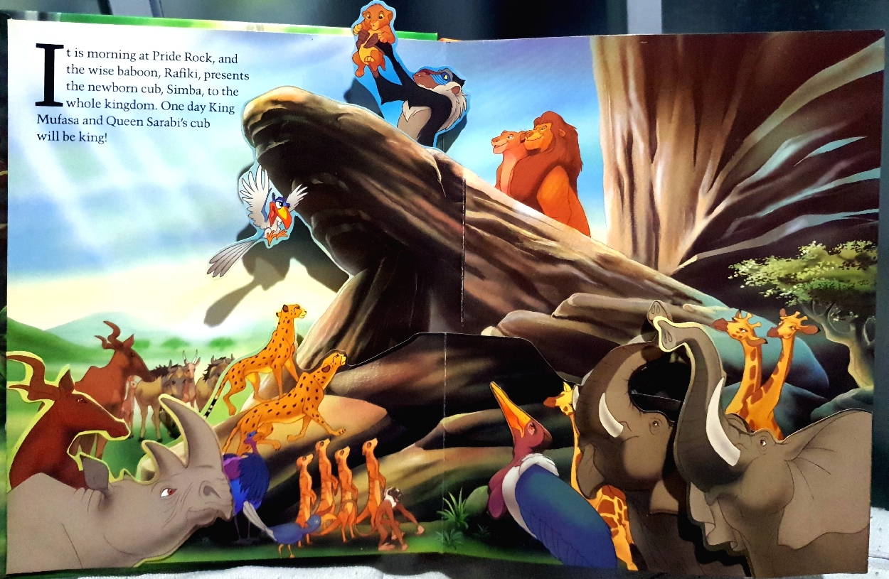 Disney's the Lion King Pop-Up Book by Disney Company