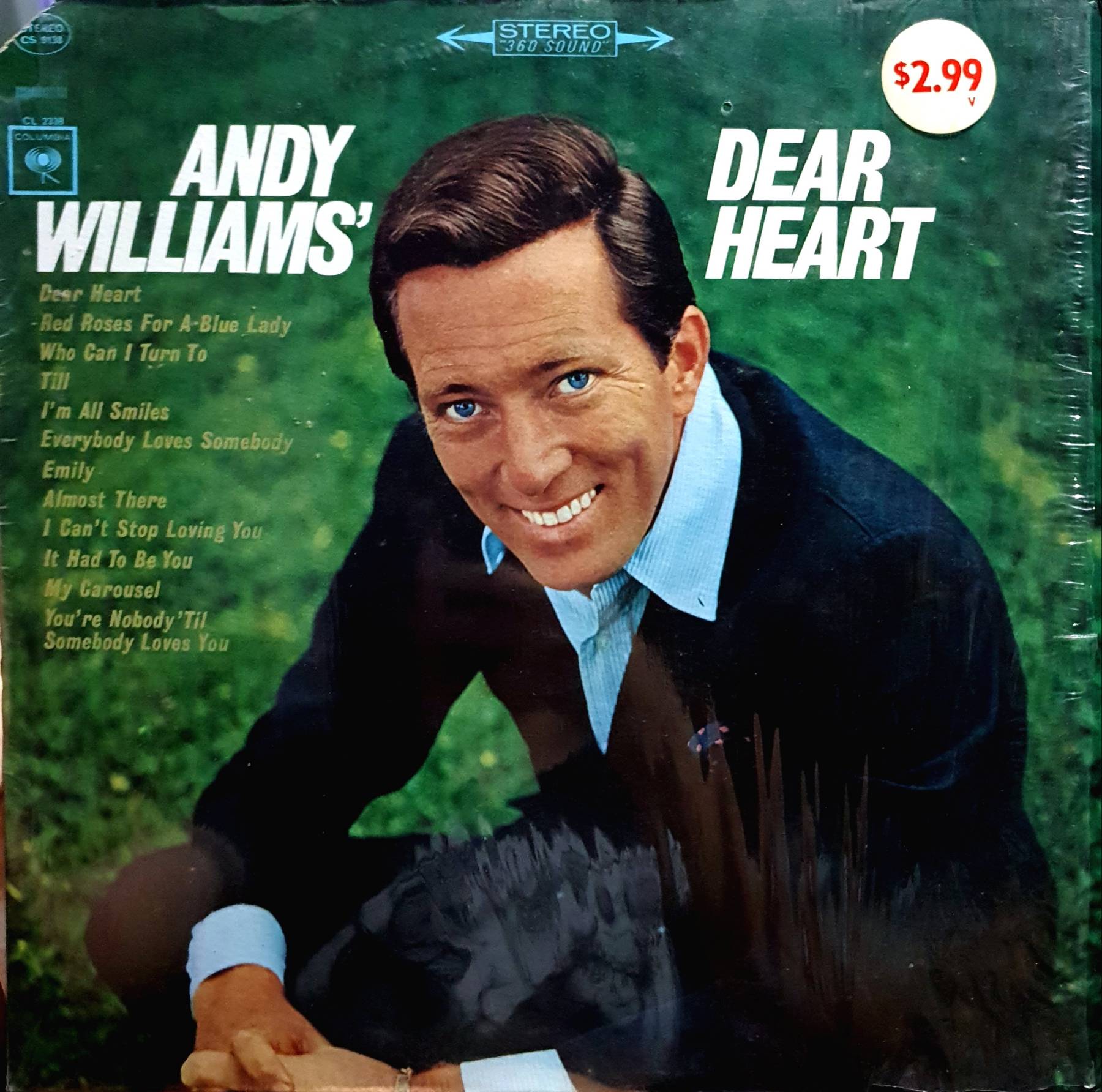 LP, Vinyl, Album Dear Heart (1960s), Andy Williams