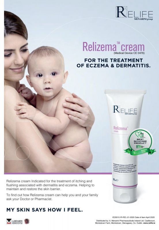 Relife Relizema Cream ลดอาการคันอาการอักเสบ ที่เกิดจากกระบวนการอักเสบช่วยฟื้นฟูให้ผิวแข็งแรง