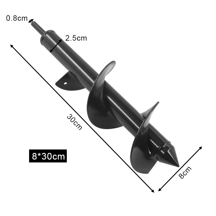 หัวสว่านเจาะดิน/ดอกสว่านเจาะดิน KingsMan สำหรับเจาะหลุม/ขุดหลุมดินนิ่มและดินแข็ง [ขายปลีก/ส่ง]
