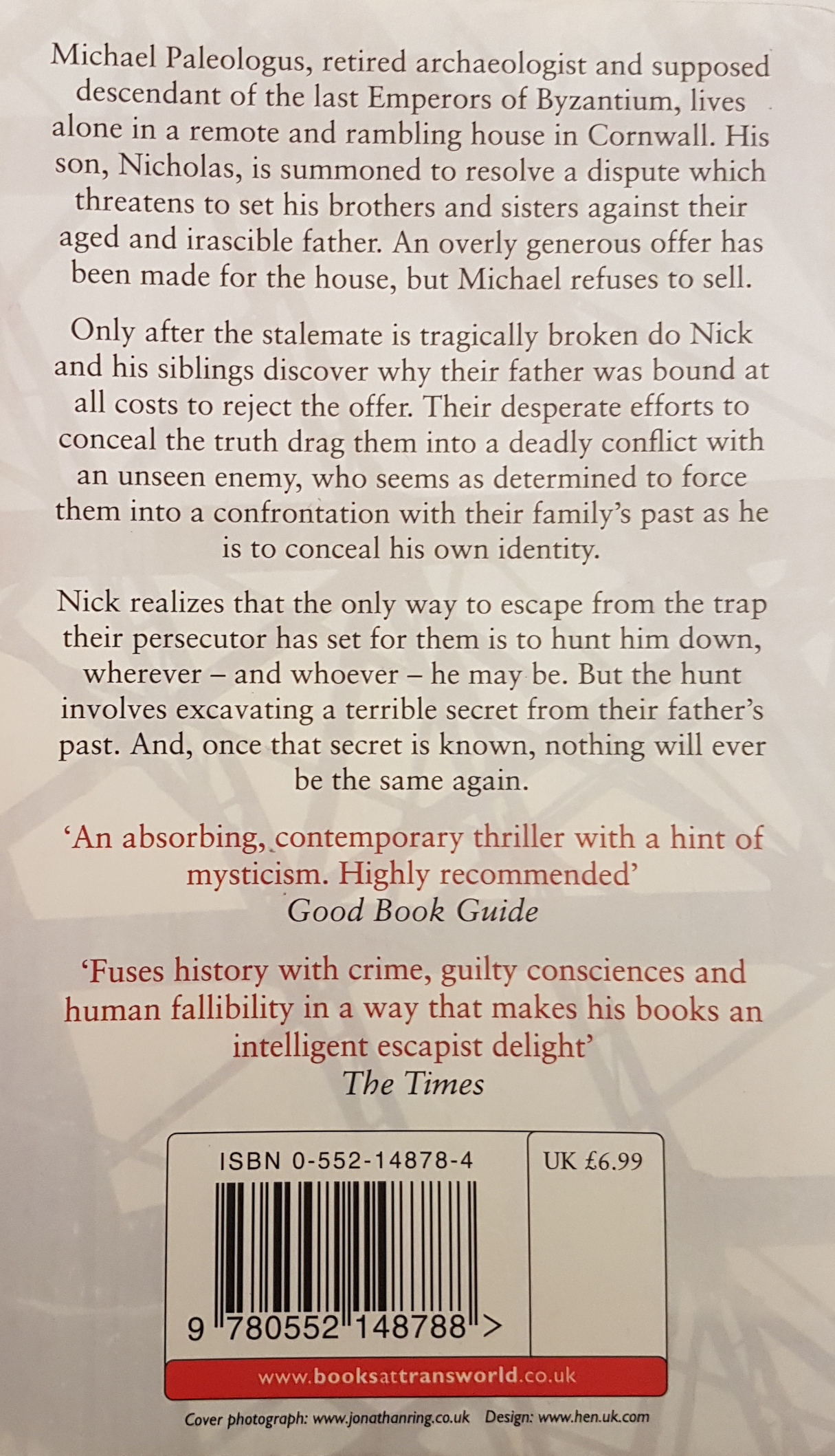 Days Without Number by Robert Goddard