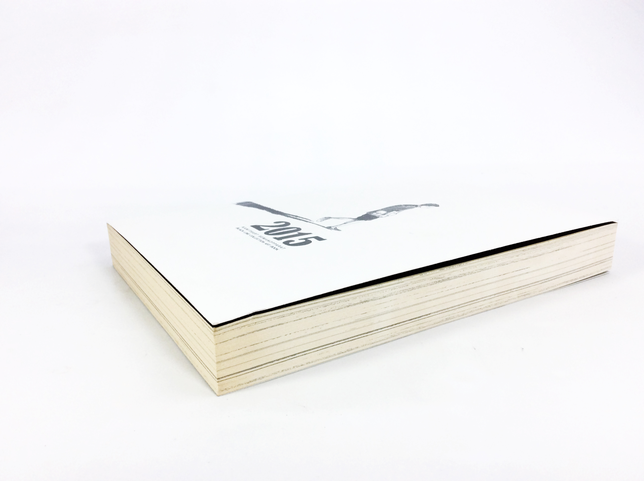 2015 Kanitsart Semanopparat Black Line Collection Art Book หนังสือภาพวาด การ์ตูน ศิลปะ ลายเส้นขาวดำ