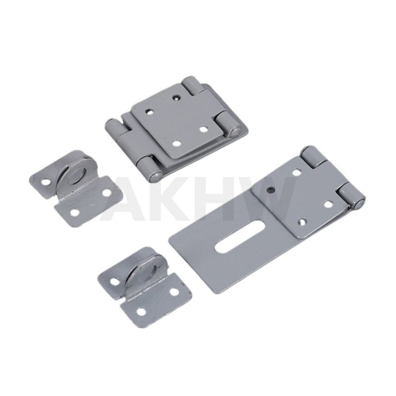 สายยูพับคล้องกุญแจ 2ตอน/3ตอน KingsMan เหล็กชุบสีกันสนิม สำหรับใส่แม่กุญแจล็อคประตู [ขายปลีก/ส่ง]