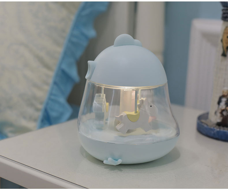 กล่องดนตรีโคมไฟกลางคืนพร้อมเสียงเพลงกล่อมนอนในยามค่ำคืนเหมาะสำหรับเป็นของขวัญและเหมาะสำหรับกล่อมเด็ก