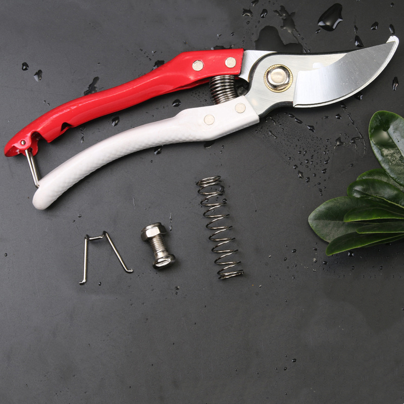 กรรไกรตัดกิ่ง ใบมีดสแตนเลส รุ่น SW-57 กรรไกรตัดแต่งกิ่งไม้ ขนาด 8.5นิ้ว ด้ามจับนุ้ม คมมากๆ