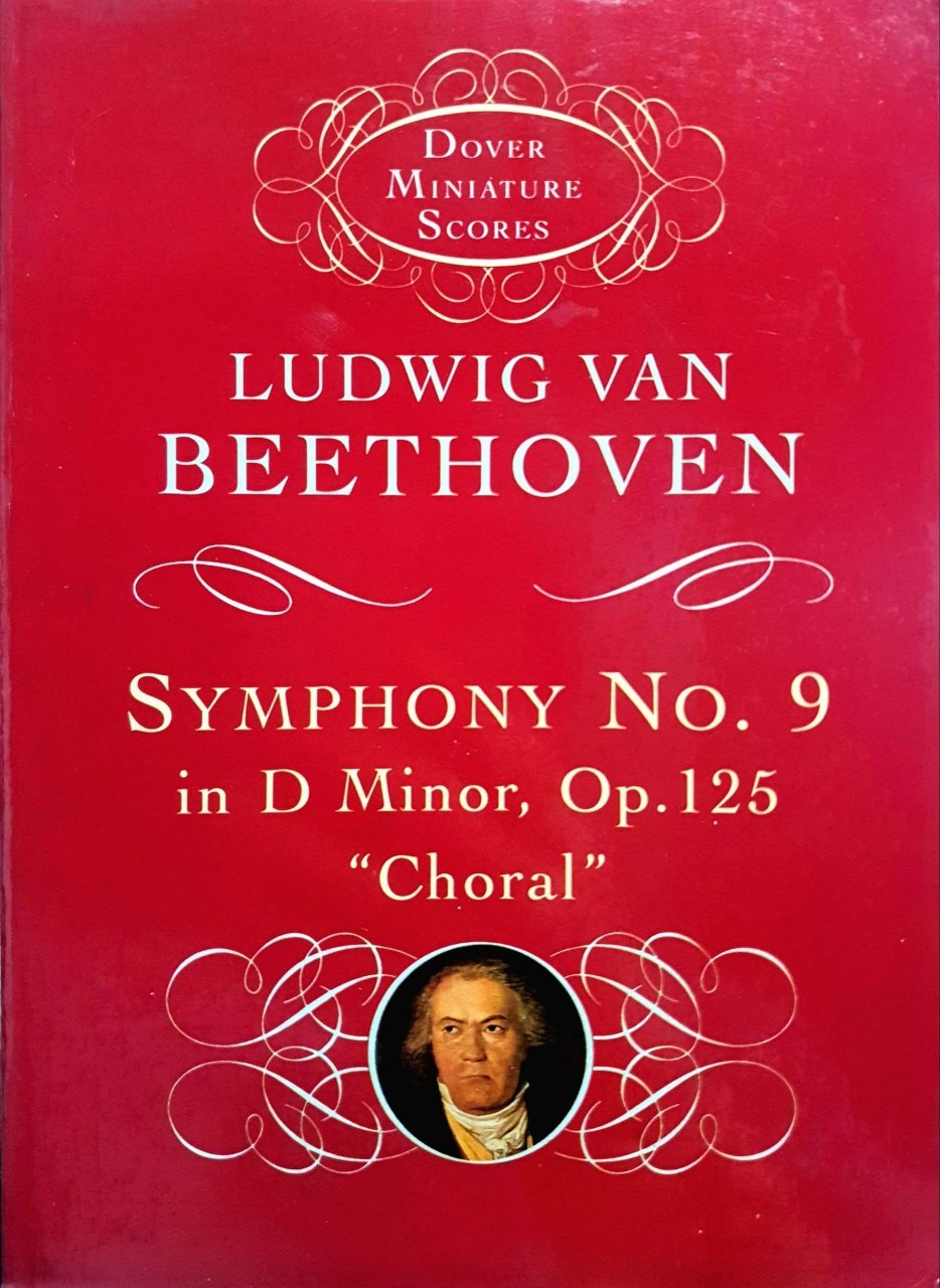 LUDWIG VAN BEETHOVEN ; Symphony No.9 in D Minor, Op.125 “Choral” : Dover Miniature Scores