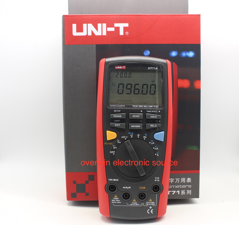 มิเตอร์ดิจิตอล uni-t ut71a