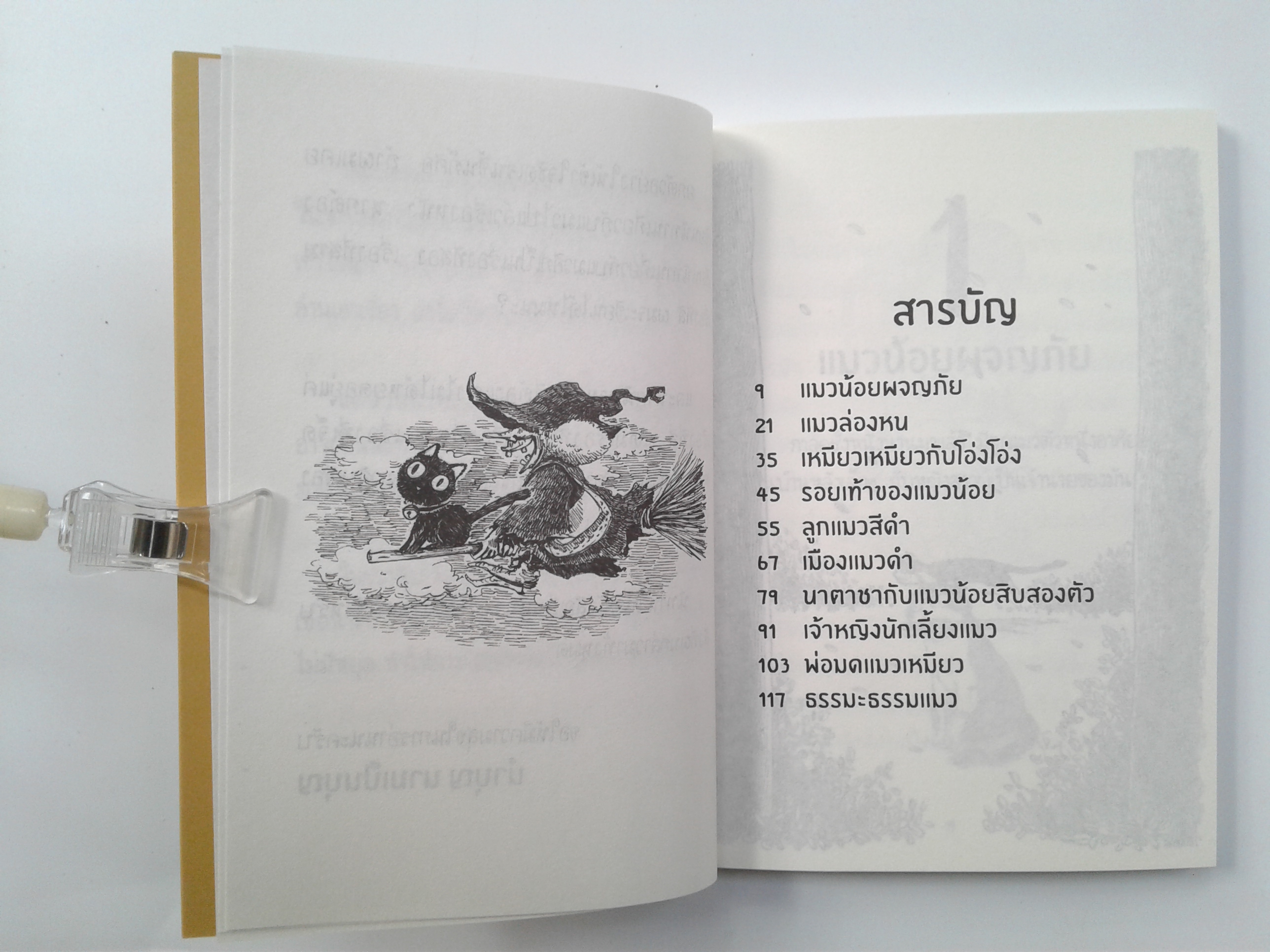 นิทานนำบุญ Nambun Tales เรื่องของแมว หนังสือ วรรณกรรม