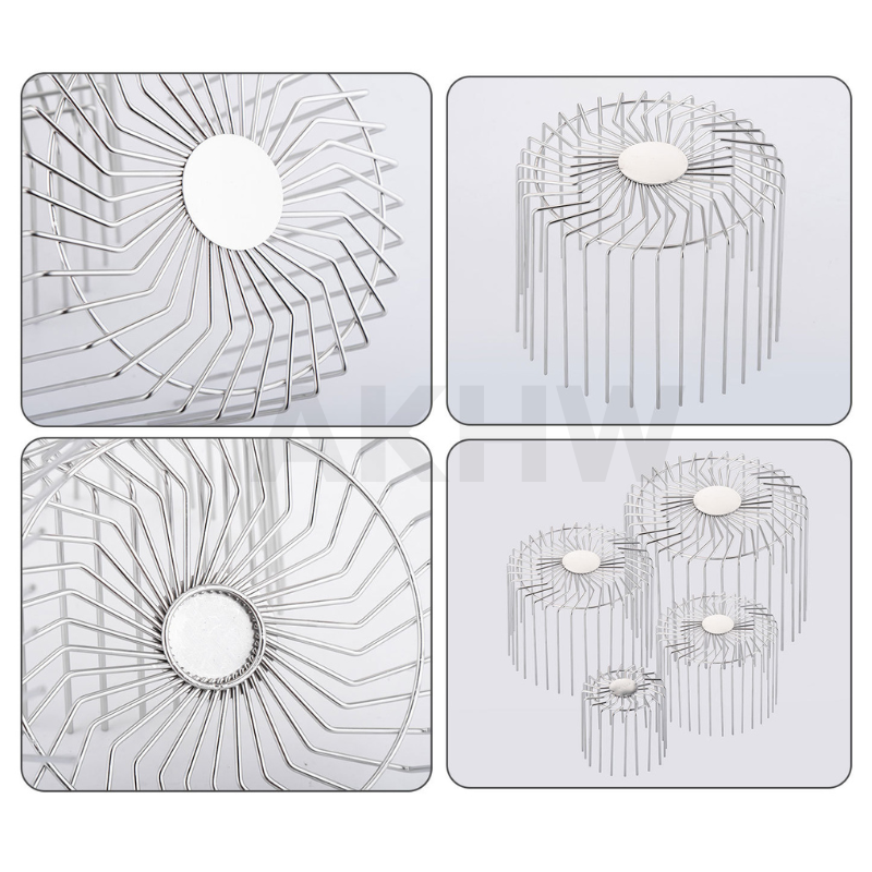 ตะแกรงดักเศษใบไม้ แบบตะกร้อกลมทรงกระบอก KingsMan วัสดุสแตนเลสแท้ SUS304 ทนทาน ไม่เป็นสนิม