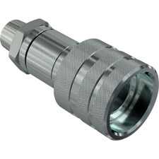 PVVM1-06-NPT-FEMALE ข้อต่อสวมเร็วแรงดันสูง PVVM - 3/8" NPT - Socket SCREW-TO-CONNECT ทนแรงดัน 14500PSI ISO14540 interchange ชิ้น