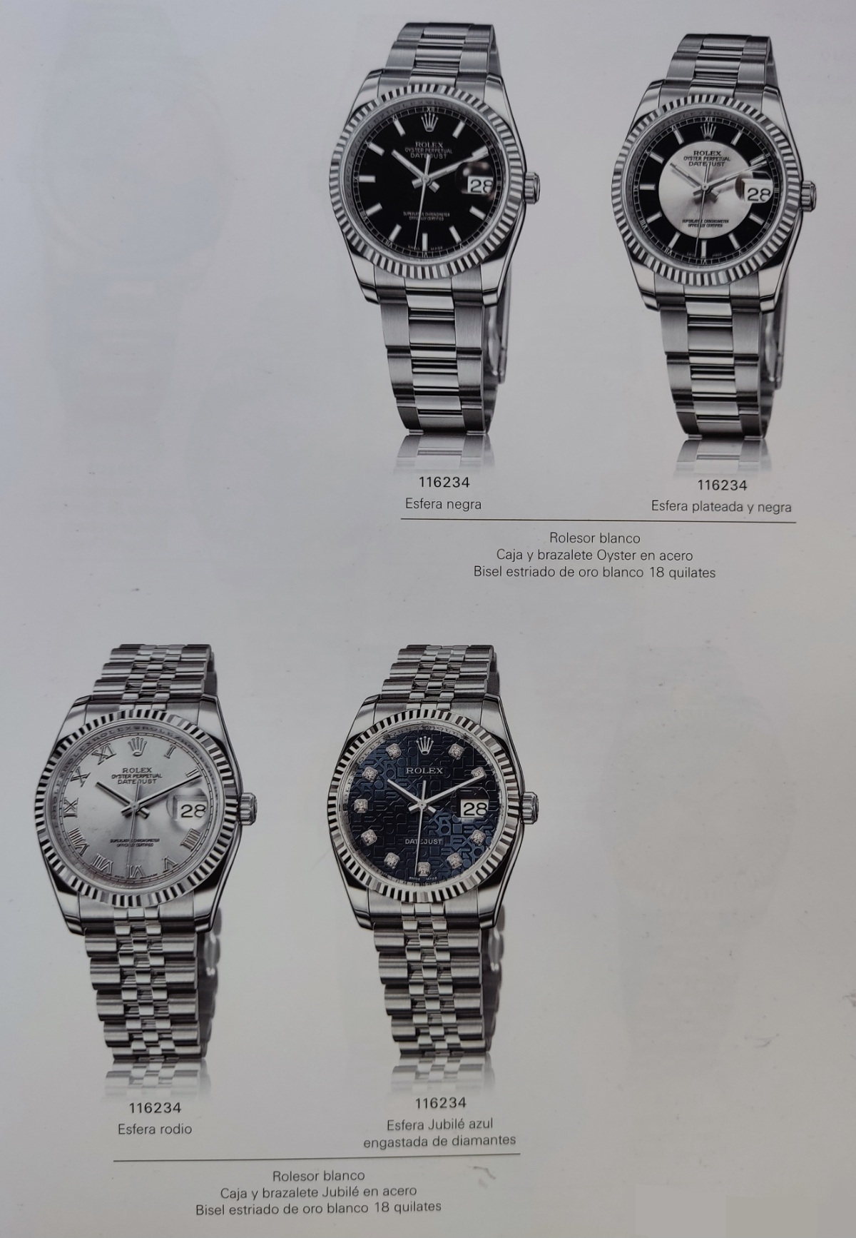 ROLEX OYSTER PERPETUAL CATÁLOGO 2011