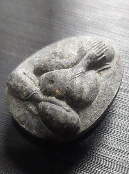 พระปิดตาหลวงปู่โต๊ะ วัดประดู่ฉิมพลี ออกวัดศาลาครืนปี 2522 รุ่น อ.ช. ลาภผล พูนทวี เนื้อใบลาน