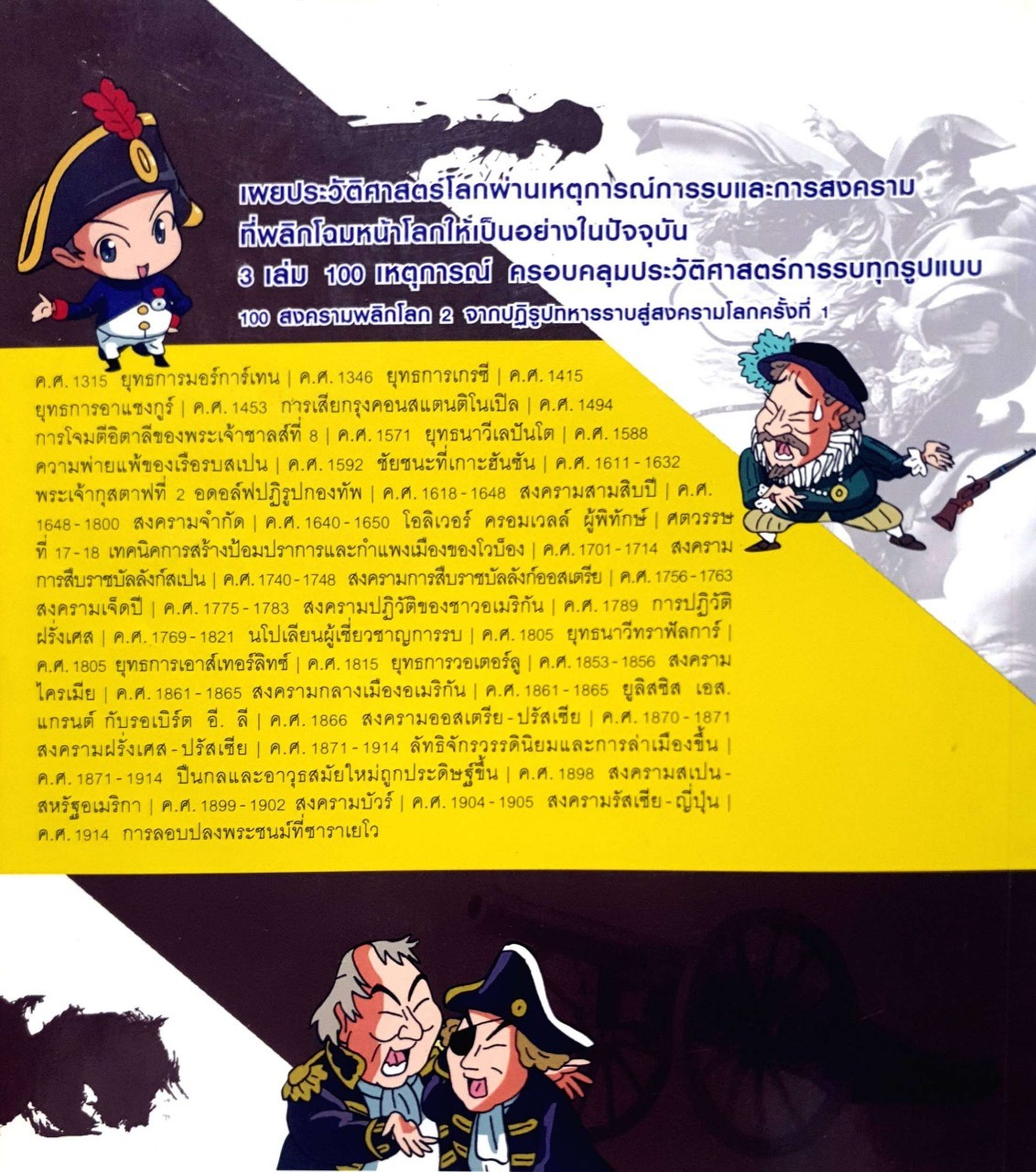 100 สงครามพลิกโลก 2 จากปฏิรูปทหารราบสู่สงครามโลกครั้งที่ 1 (ฉบับการ์ตูน) : ยุกยองวอน / วิทิดา จันทร์พันธ์