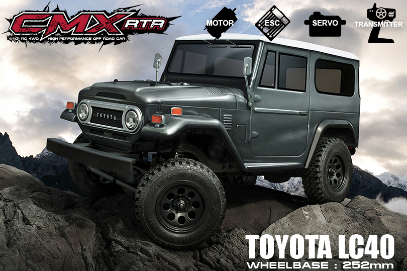 CMX 252mm (2.4G) ( TOYOTA LC40 ) [ RTR ]
