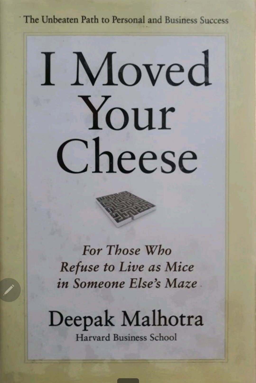 I Move Your Cheese. tik44