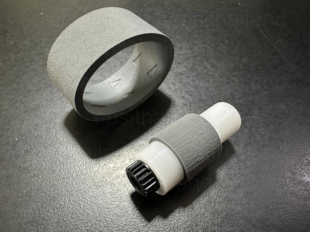 CANON เฉพาะยางดึงกระดาษ+ลูกยางแยกกระดาษ PICKUP ROLLER AND SEPARATION ROLLER FOR CANON G1000/G2010/G2000-G3400/IP1800-IP2870 400 กรัม