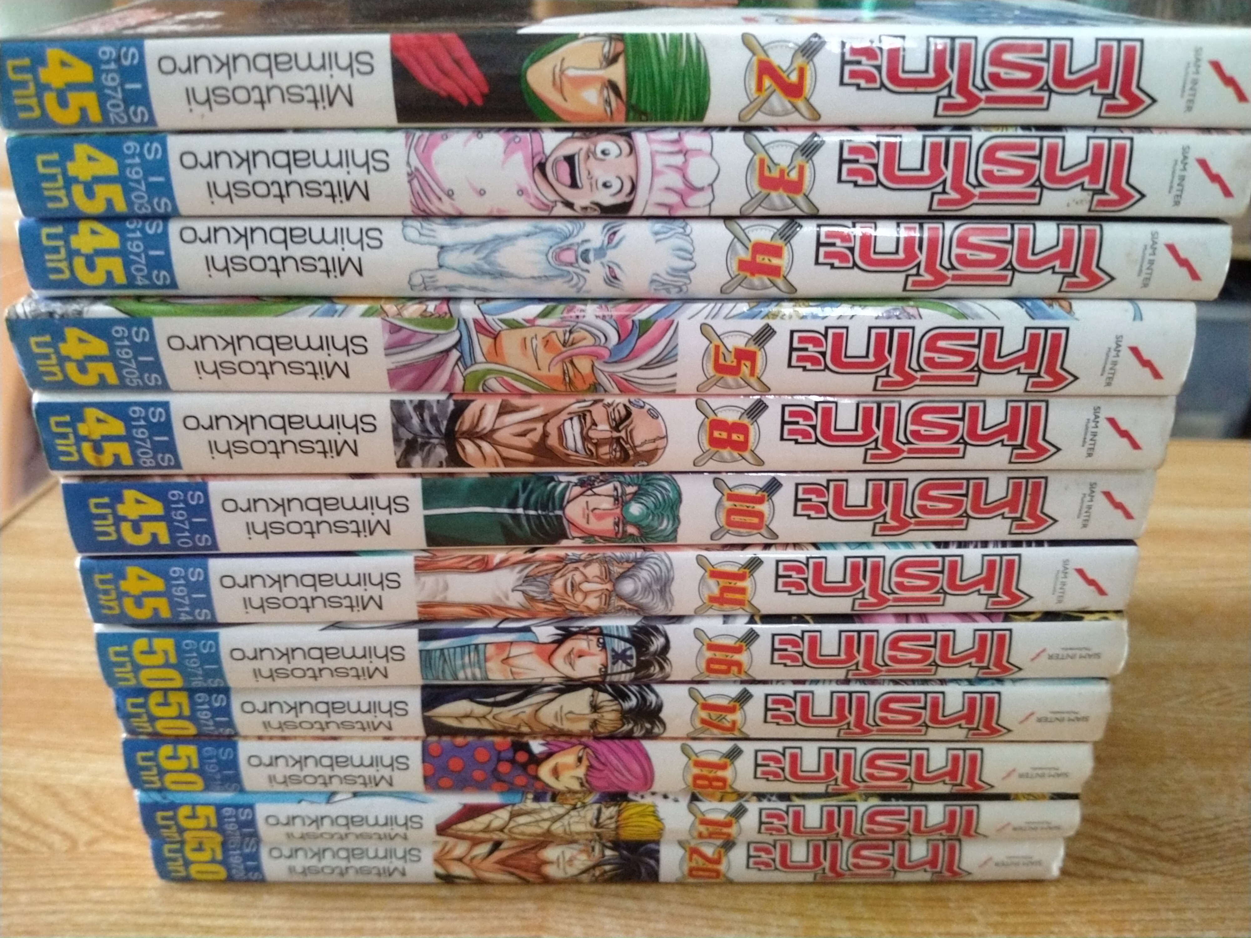 หนังสือการ์ตูนโทริโกะ 35 เล่ม