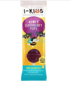 i-Kids POPS Honey Elderberry (ลูกอม)