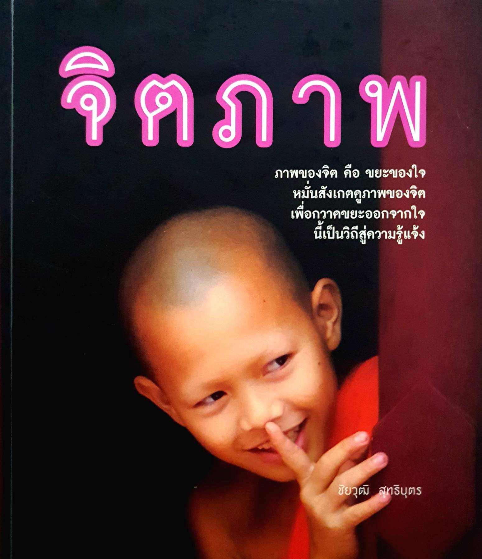 จิตภาพ ภาพของจิต คือ ขยะของใจ หมั่นสังเกตดูภาพของจิต เพื่อกวาดขยะออกจากใจนี้เป็นวิถีสู่ความรู้แจ้ง ผู้เขียน ชัยวุฒิ สุทธิบุตร