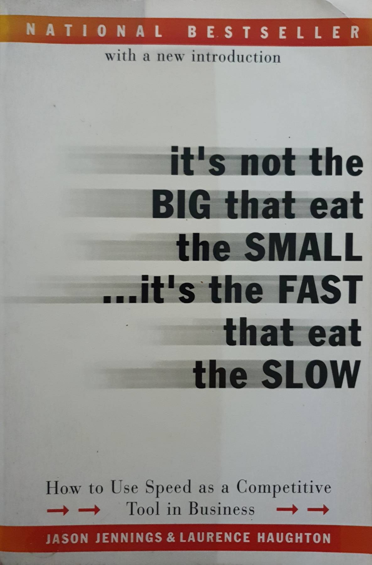 It's Not the Big that Eat the Small...It's the Fast that Eat the Slow: How to Use Speed as a Competitive Tool in Business : Jason Jennings