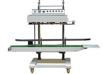 เครื่องซีลสายพานต่อเนื่องแนวตั้ง QLF 1680 (เหมาะกับงานชิ้นใหญ่และโหลดสูงๆ)