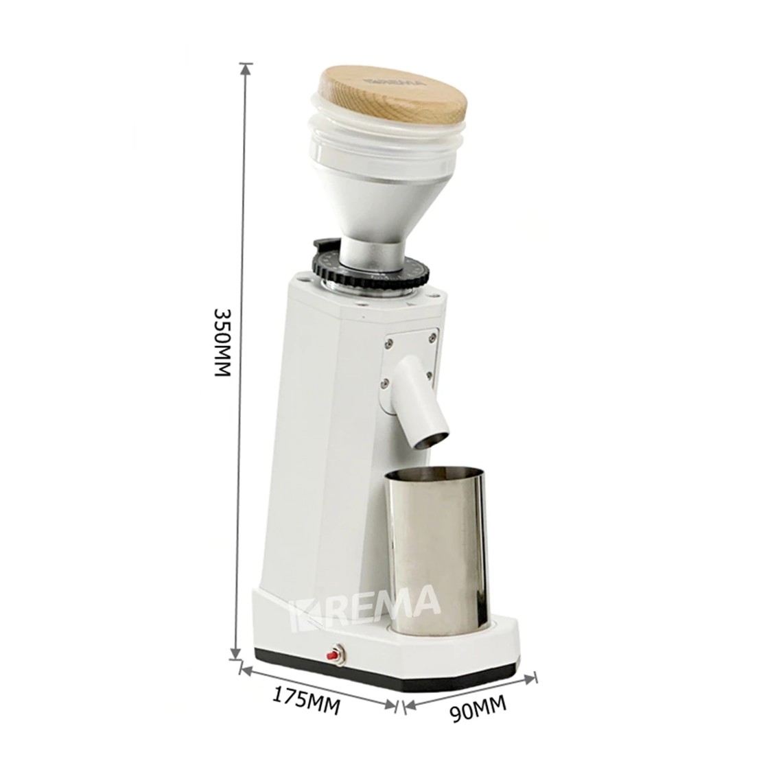 KREMA Single Dose Coffee Grinder รุ่น S016 Titanium 40mm.