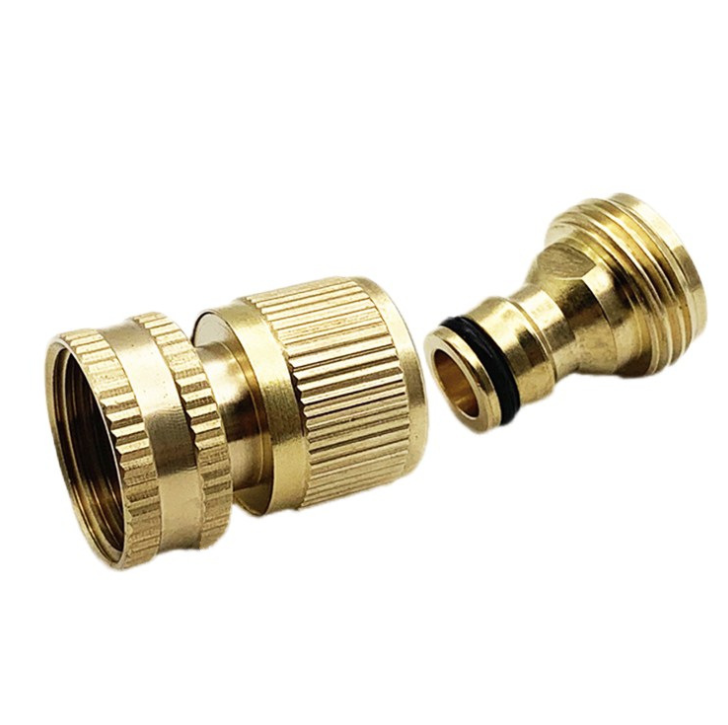 ข้อต่อสวมเร็ว ทองเหลือง KingsMan ของแท้ ทองเหลืองแท้100% ไม่เป็นสนิม [อ่านรายละเอียดก่อนสั่งซื้อ!!]