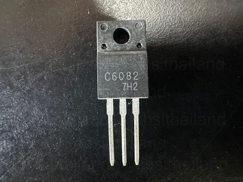 ทรานซิสเตอร์ เบอร์C6082 สำหรับปริ้นเตอร์ EPSON L1300 อะไหล่ในเมนบอร์ด อาการเปิดเครื่องไม่ติด หัวพิมพิมพ์ซ็อต 300 กรัม