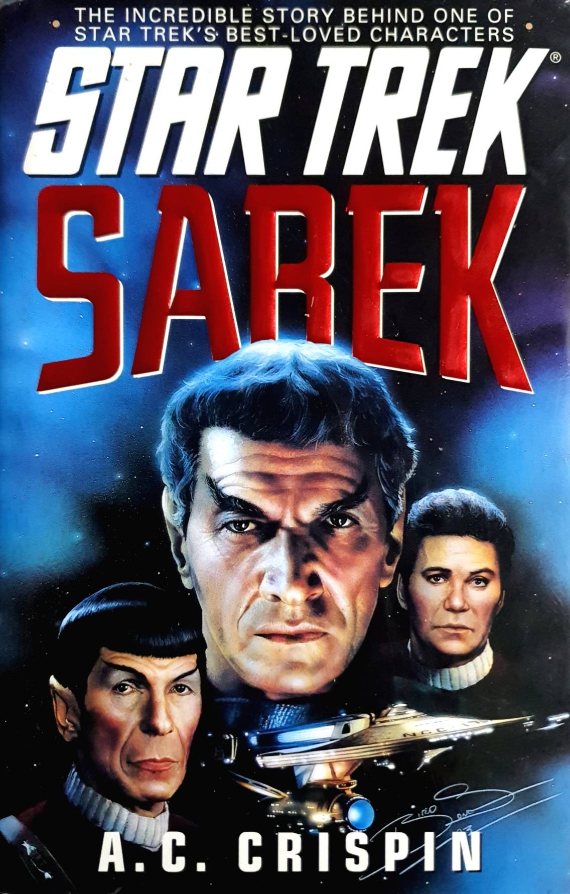 STAR TREK : SAREK , 90's Book (Hardcover)