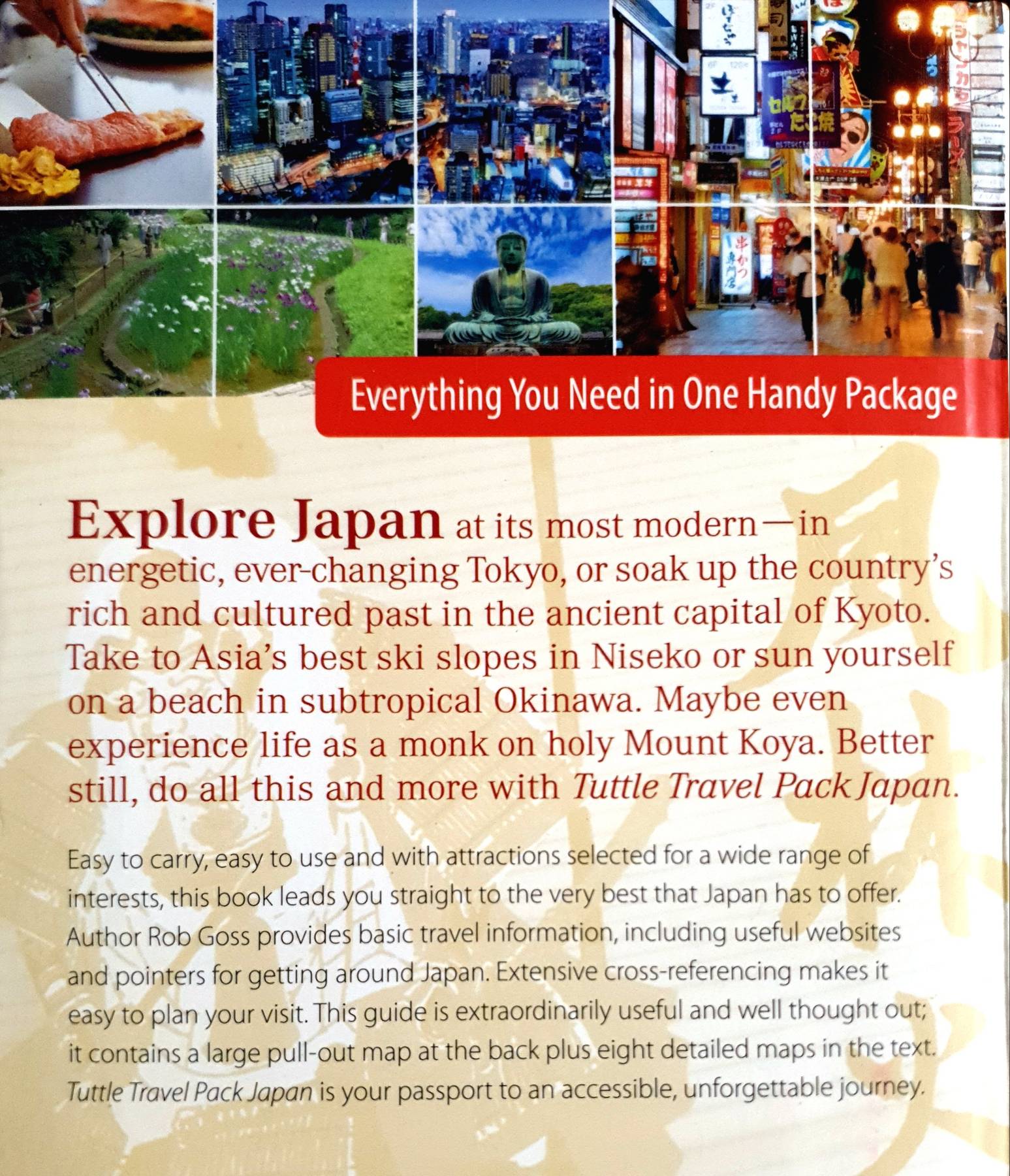 Japan Travel Guide & Map Tuttle Travel Pack Your Guide to Japan's Best Sights for Every Budget