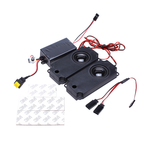 RC Car Parts Engine Accelerator Linkage Sound Set With two Speaker