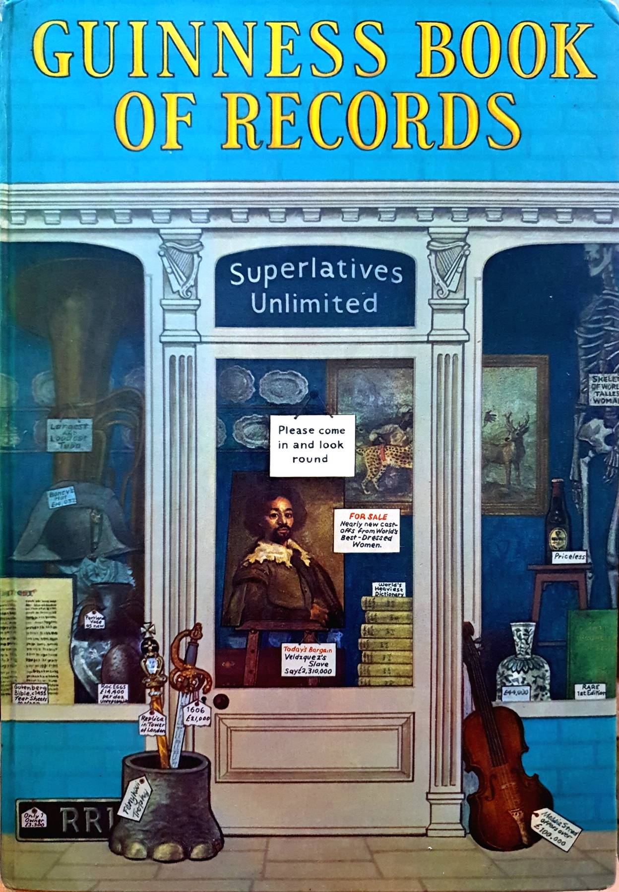 Guinness Book of Records Superlatives Unlimited 1972 Hardback
