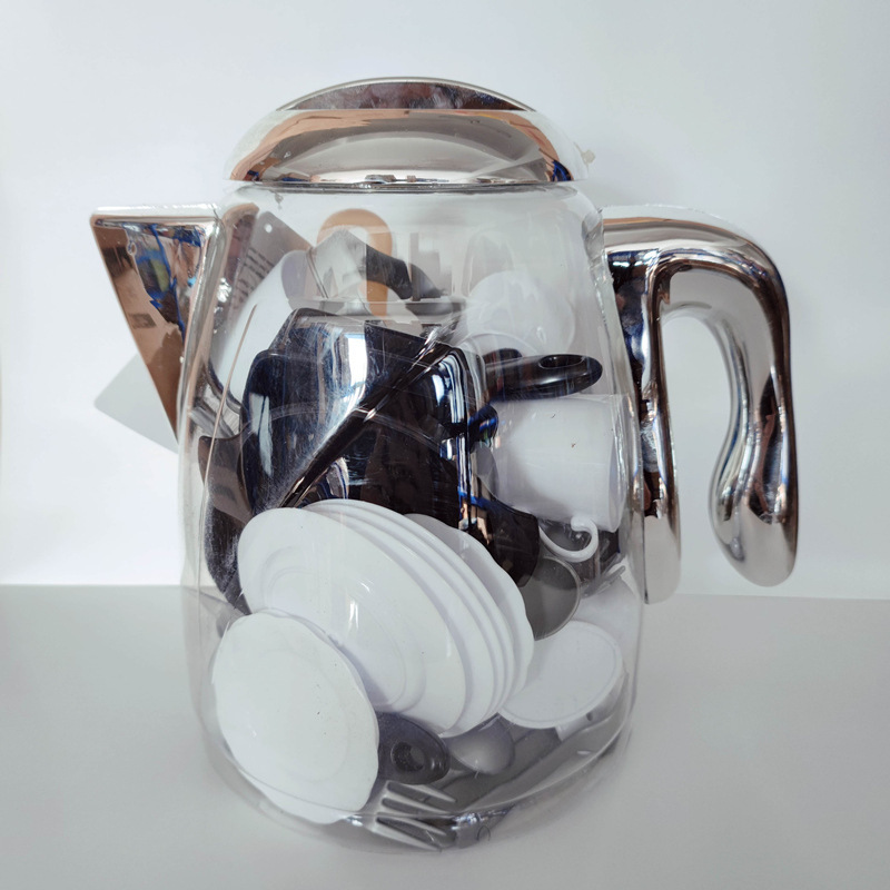 American Kenmore Kenmore หม้อชากาต้มน้ำการจัดเก็บจำลอง play house ของเล่นบนโต๊ะอาหารหม้อ 47 ชิ้น set