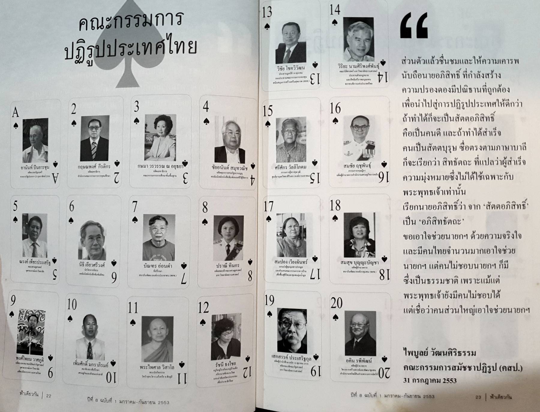 นิตยสาร ฟ้าเดียวกัน : ฉบับ มกราคม-กรกฎาคม 2553