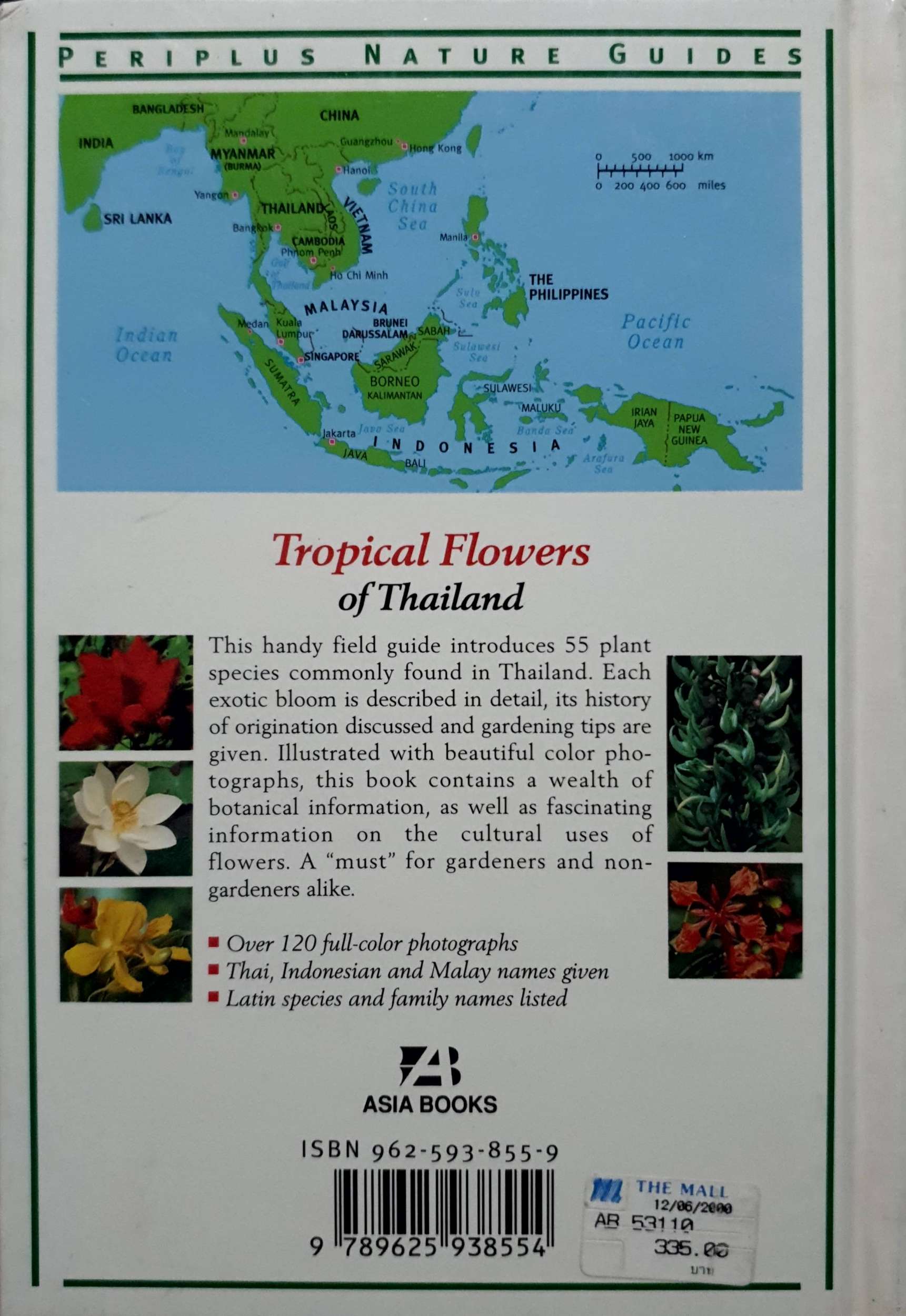 Tropical Flowers of Thailand : Periplus Nature Guides