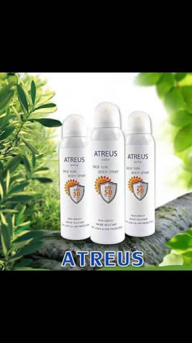 ATREUS BASE SUN BODY SPRAY SPF50 PA+++ 美白防晒喷雾