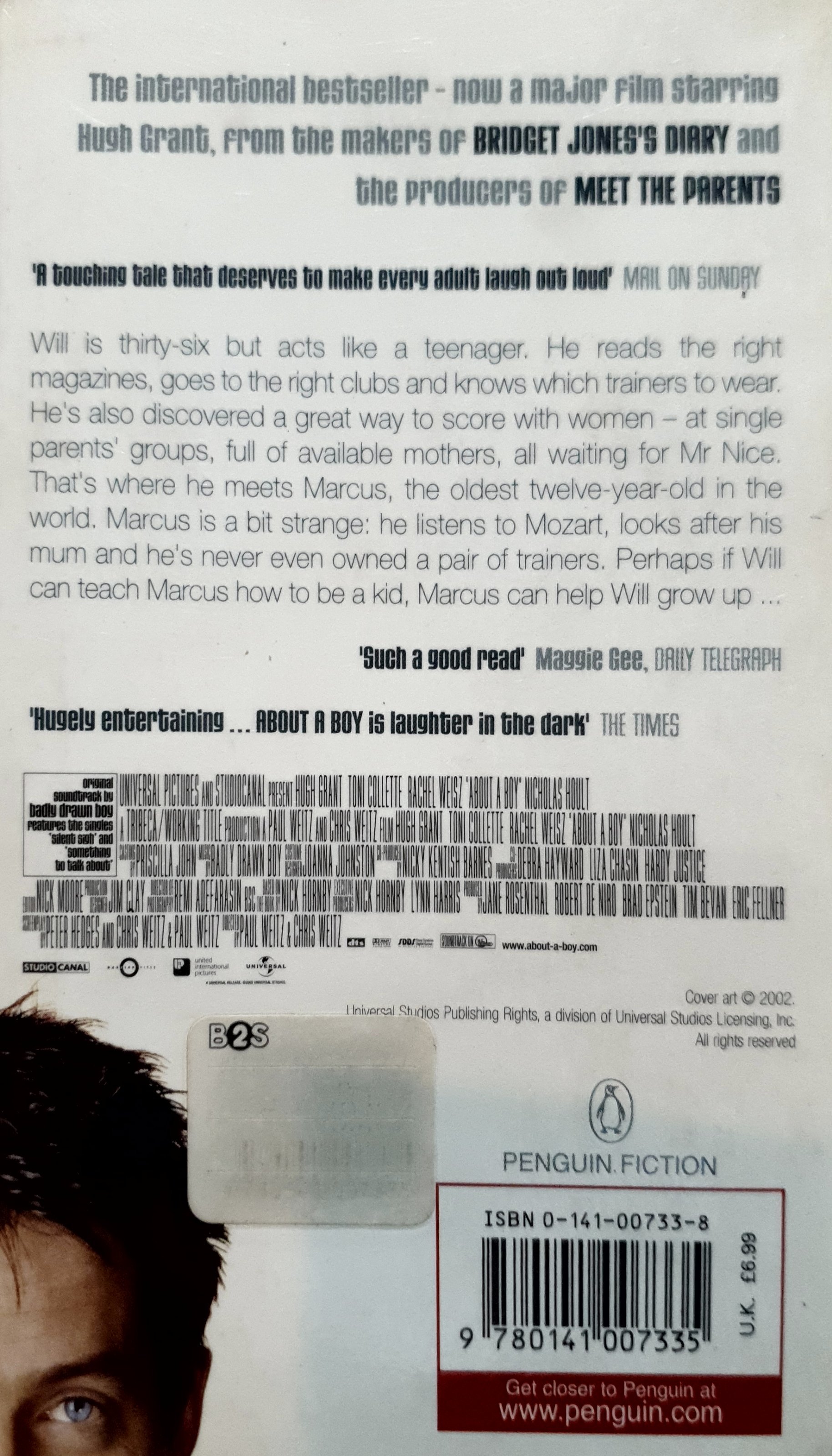 About a Boy by Hornby, Nick : Mass Market Paperback