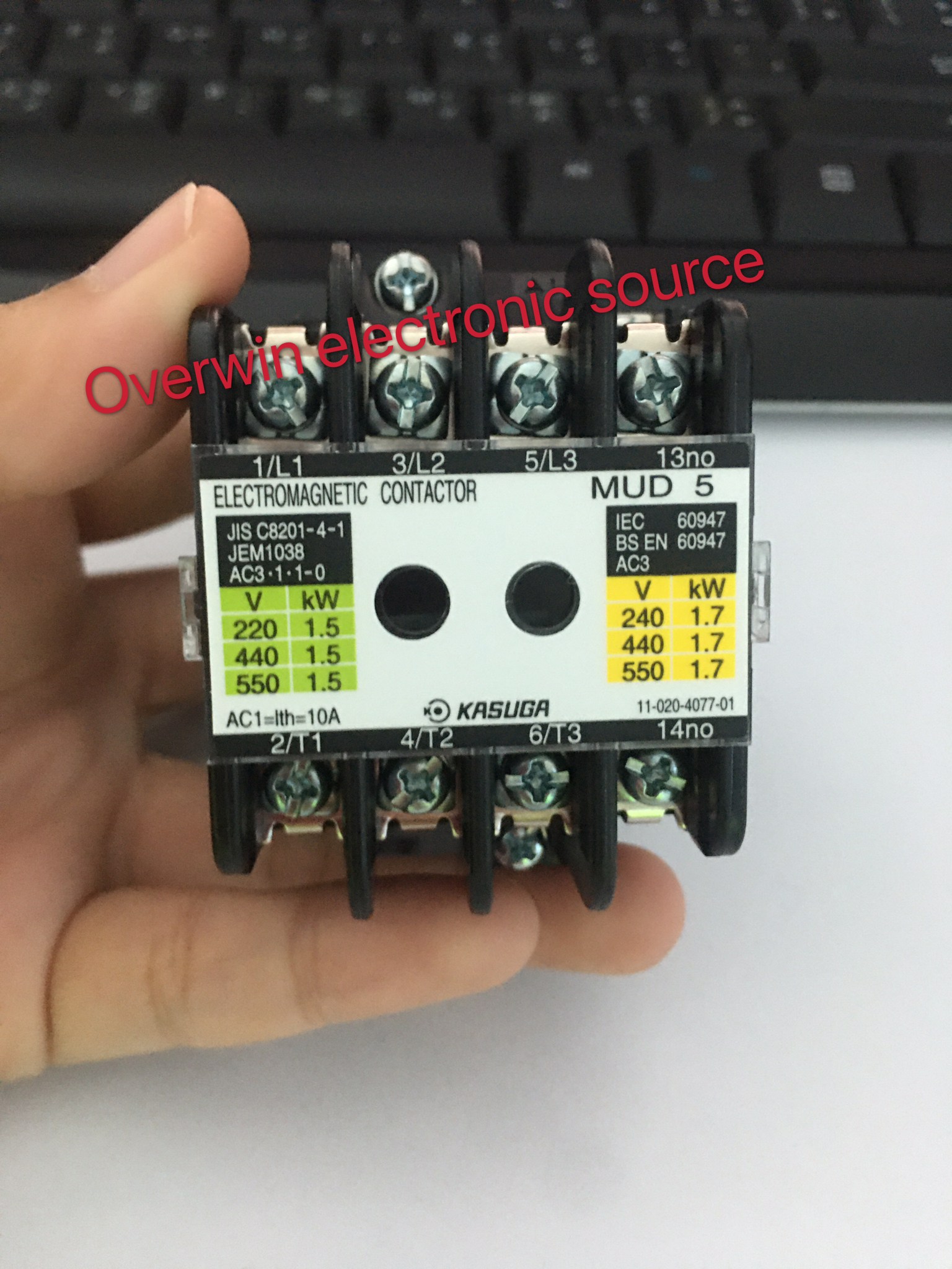 Magnetic Contactor รุ่น MUD5 [Kasuga]