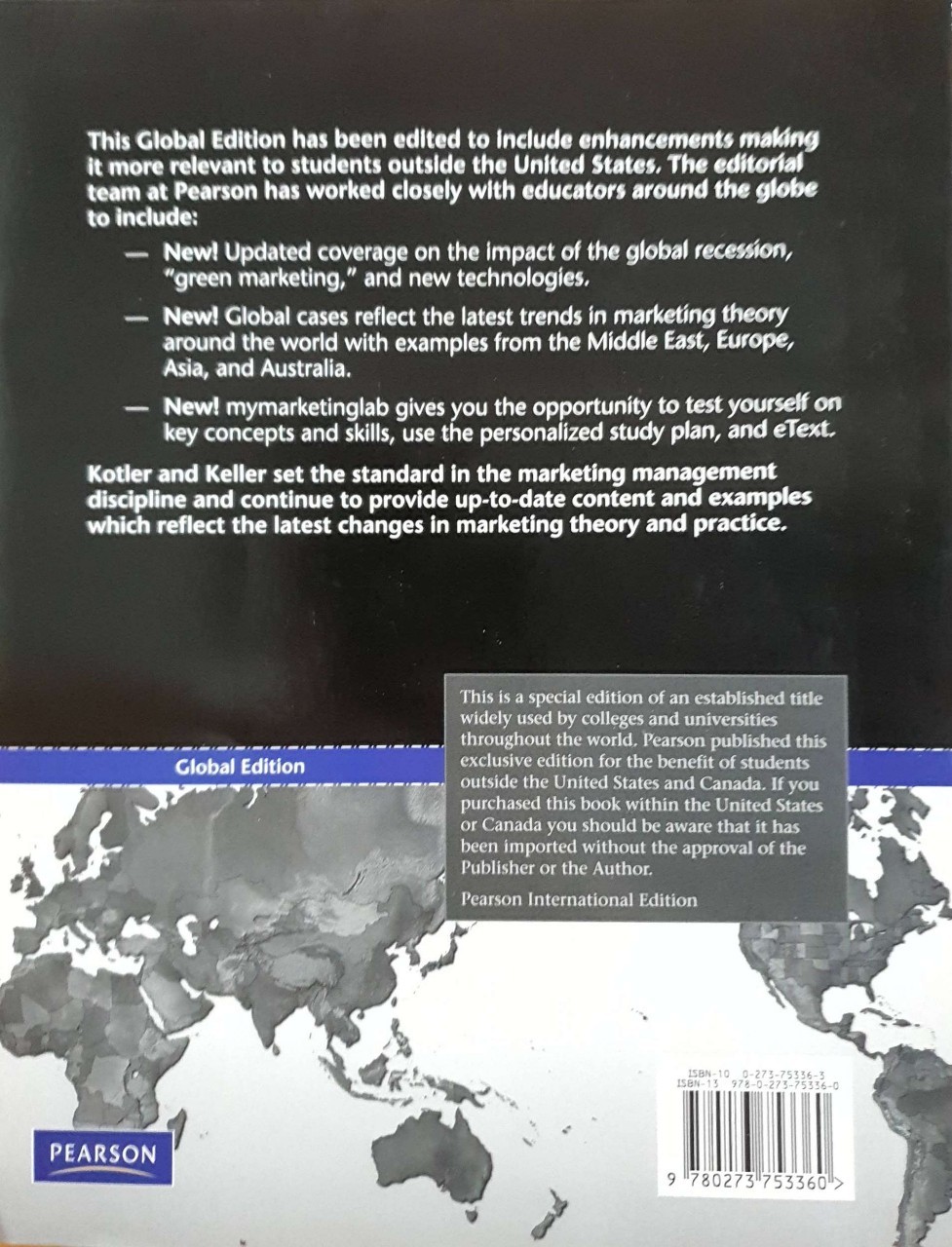 KOTLER KELLER Marketing Management ( Global Edition )